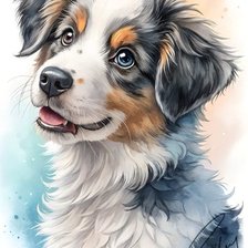 Схема вышивки «Дружок»