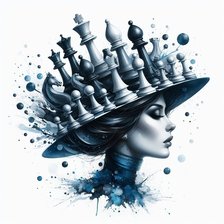 Схема вышивки «Шахматы»