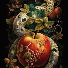 Схема вышивки «Запретный плод»