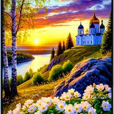 Схема вышивки «Природа»