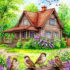 Схема вышивки «живопись»