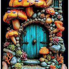 Схема вышивки «Вход»