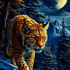 Схема вышивки «ПУМА»