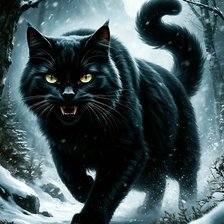 Схема вышивки «Йольский кот»