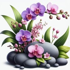 Схема вышивки «Камни»