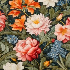 Схема вышивки «W. Morris»