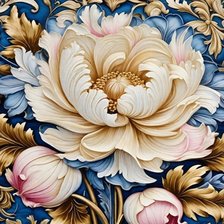 Схема вышивки «W. Morris»