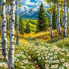 Схема вышивки «Лето»