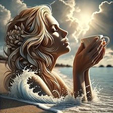 Схема вышивки «женский образ»