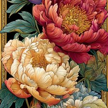 Схема вышивки «цветы»