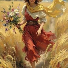 Оригинал схемы вышивки «Осень» (№2892643)