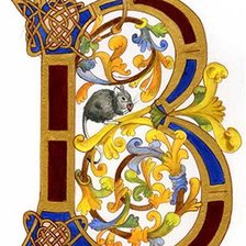 Схема вышивки «секрет  келлс»