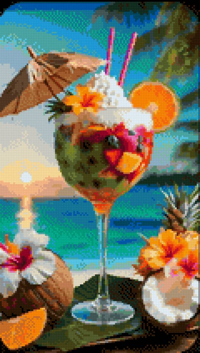 Фруктовый смузи - смузи - предпросмотр