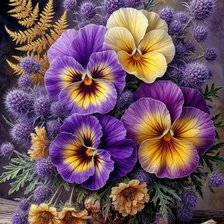 Схема вышивки «Мой творческий каприз»