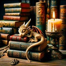 Схема вышивки «Библиотека»