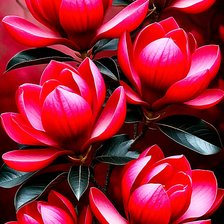 Схема вышивки «Цветы»