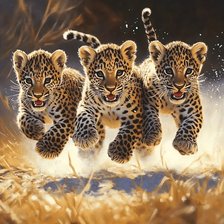 Схема вышивки «дружная команда»