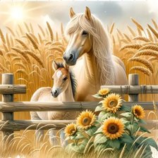 Схема вышивки «под мирным небом»