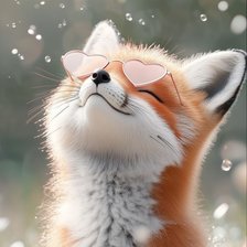 Схема вышивки «Лисенок»