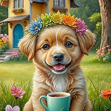 Схема вышивки «животные»