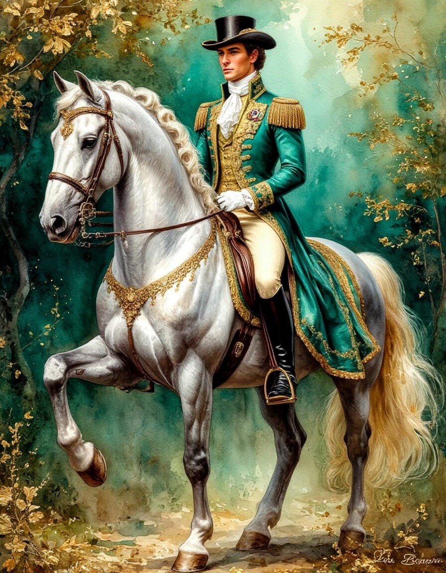 №2894986 - конь, всадник - оригинал