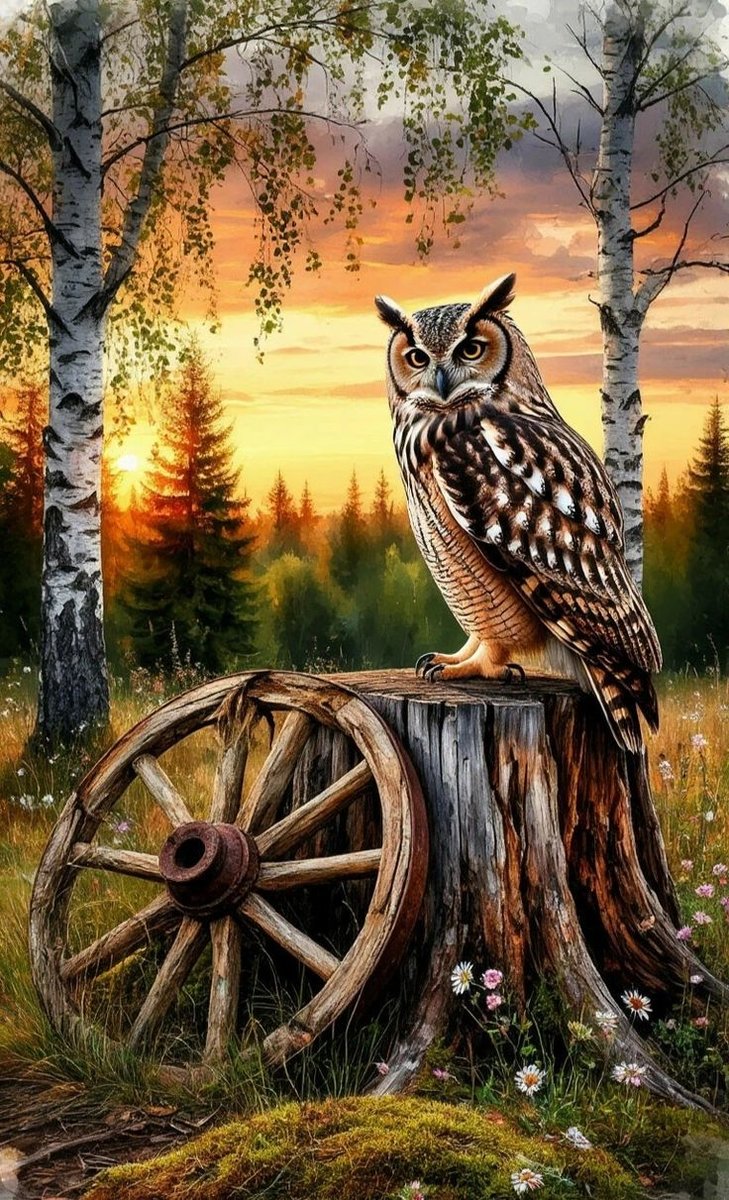 Сова - 🦉 - оригинал