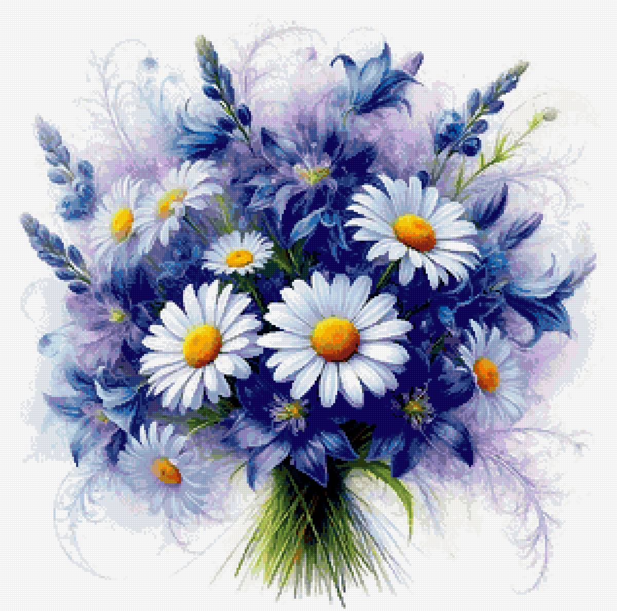 Летний букетик - лето, цветы - предпросмотр