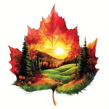 Яркие краски осени