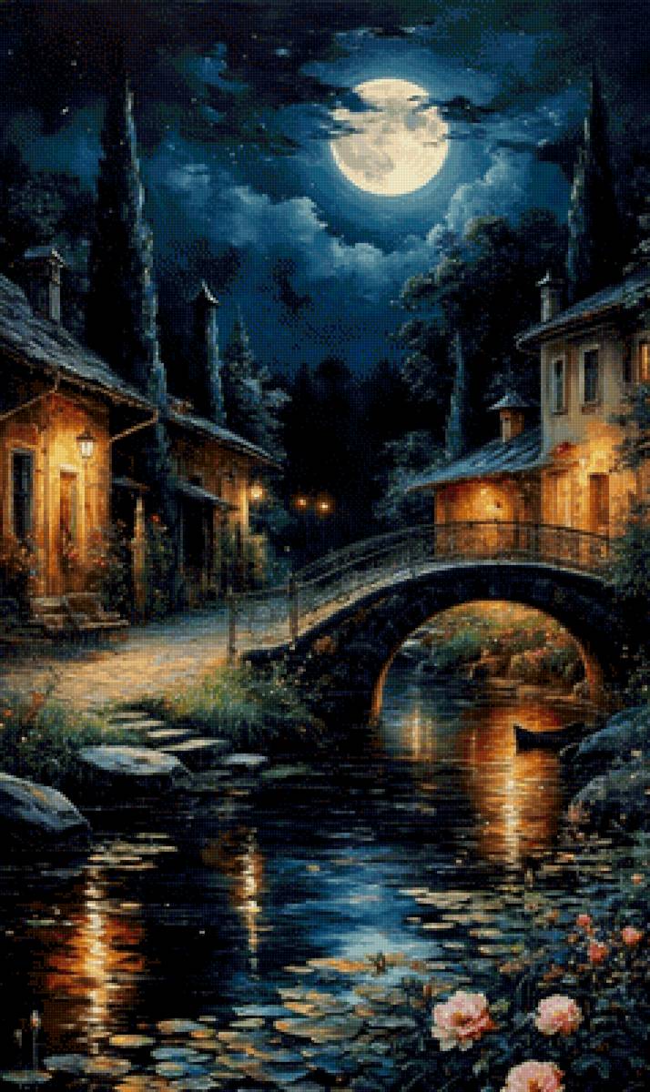 Ночь,улица,фонарь... - предпросмотр