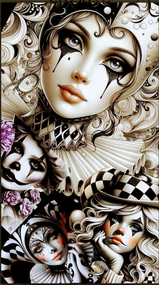 Шут - джокер - оригинал