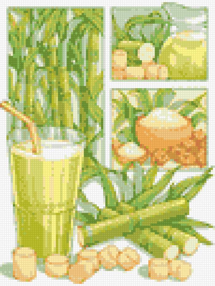 Бамбук - чай, бамбук, напиток, растение - предпросмотр