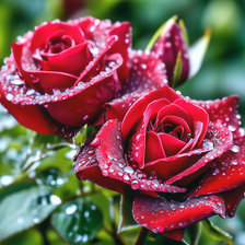 Схема вышивки «Розы»