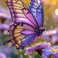 Схема вышивки «Бабочка»