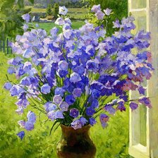 Схема вышивки «Колокольчики»