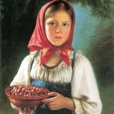 Схема вышивки «Русская красота»