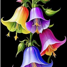 Схема вышивки «Цветы»