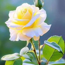 Схема вышивки «Роза, цветы»