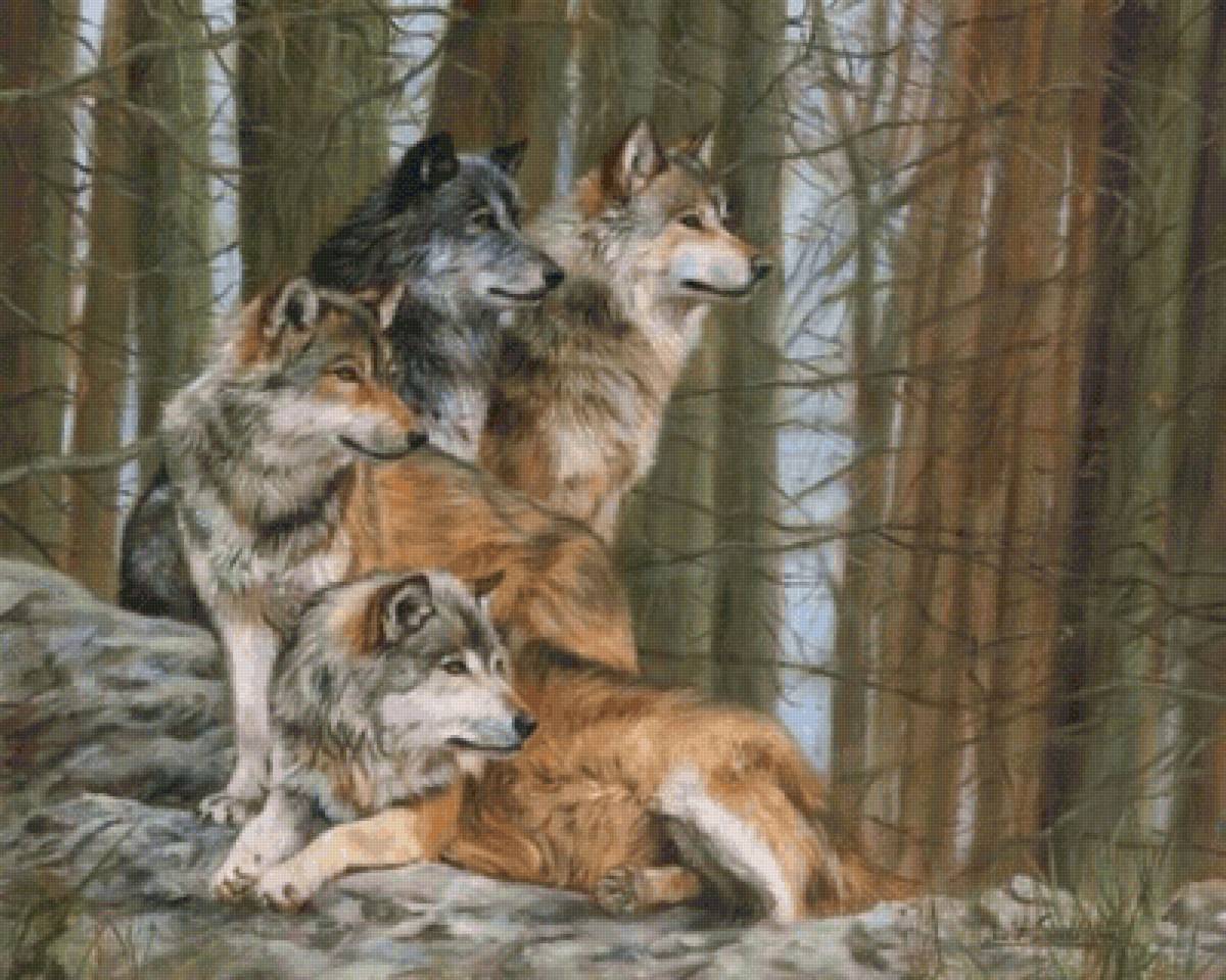 Стая. Дэвид Стрибблинг - художники - предпросмотр