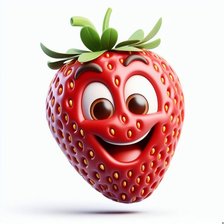 Схема вышивки «Клубничка»