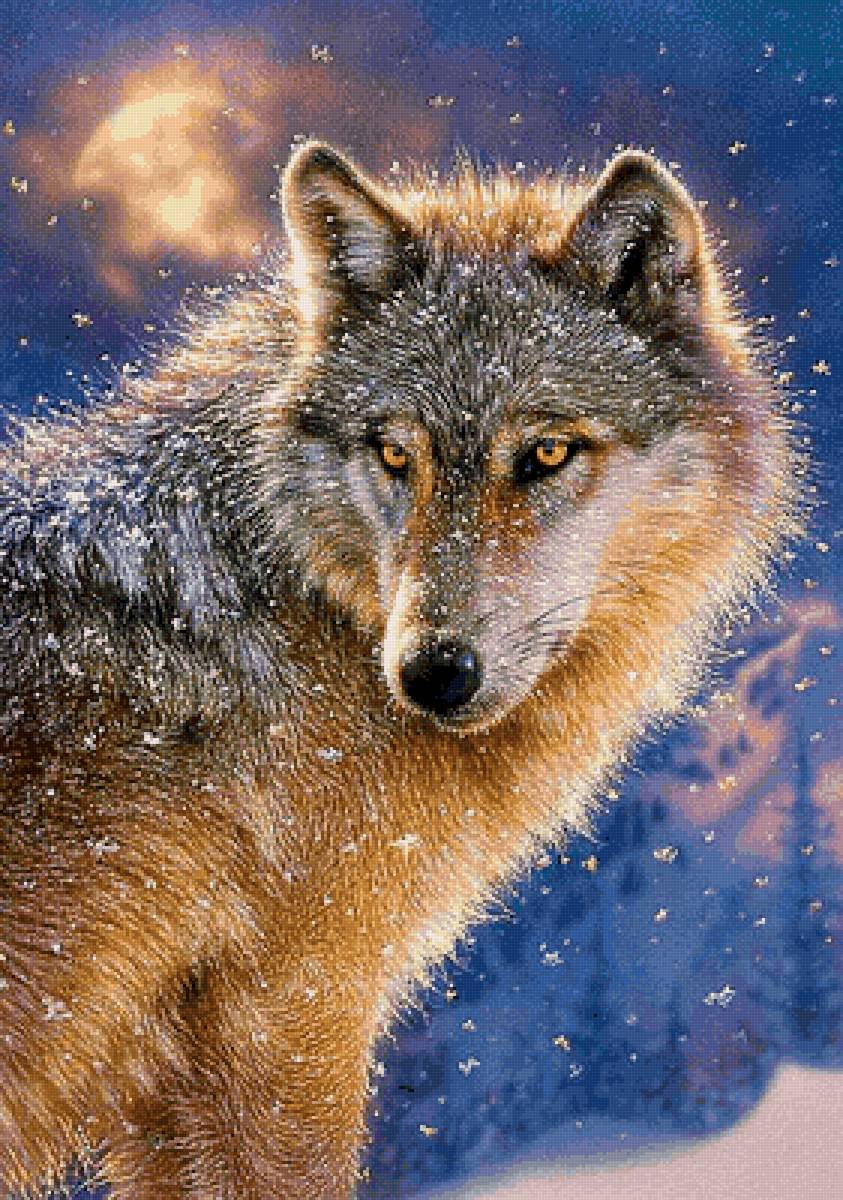 Волк. Карл Богл - художники - предпросмотр