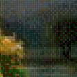 Предпросмотр схемы вышивки «Летняя ночь» (№2897143)