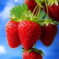 Схема вышивки «Клубничка»