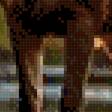 Предпросмотр схемы вышивки «Олень на закате» (№2897906)