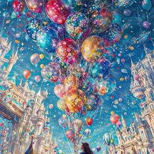 Схема вышивки «Празднику»