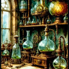 Схема вышивки «Приборы»