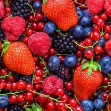 Схема вышивки «Ягодки»