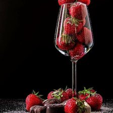 Схема вышивки «Клубничка»