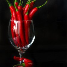 Схема вышивки «Перчик»