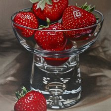 Схема вышивки «Клубничка»