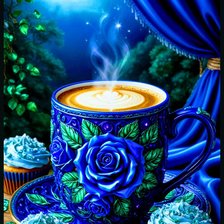 Схема вышивки «Чай»